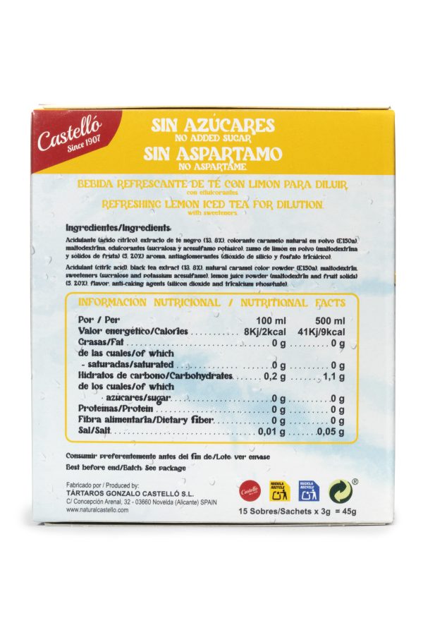 Zero & Instant Tè Freddo – Limone Naturale - immagine 3