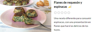 flanes de requesón