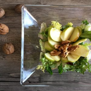 Ensalada de manzana y nueces