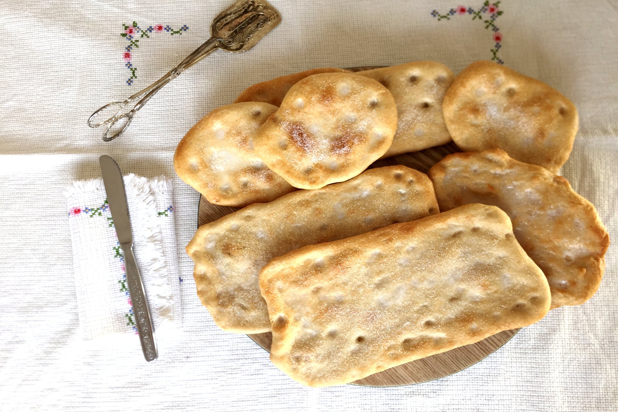 Torta de manteca con stevia